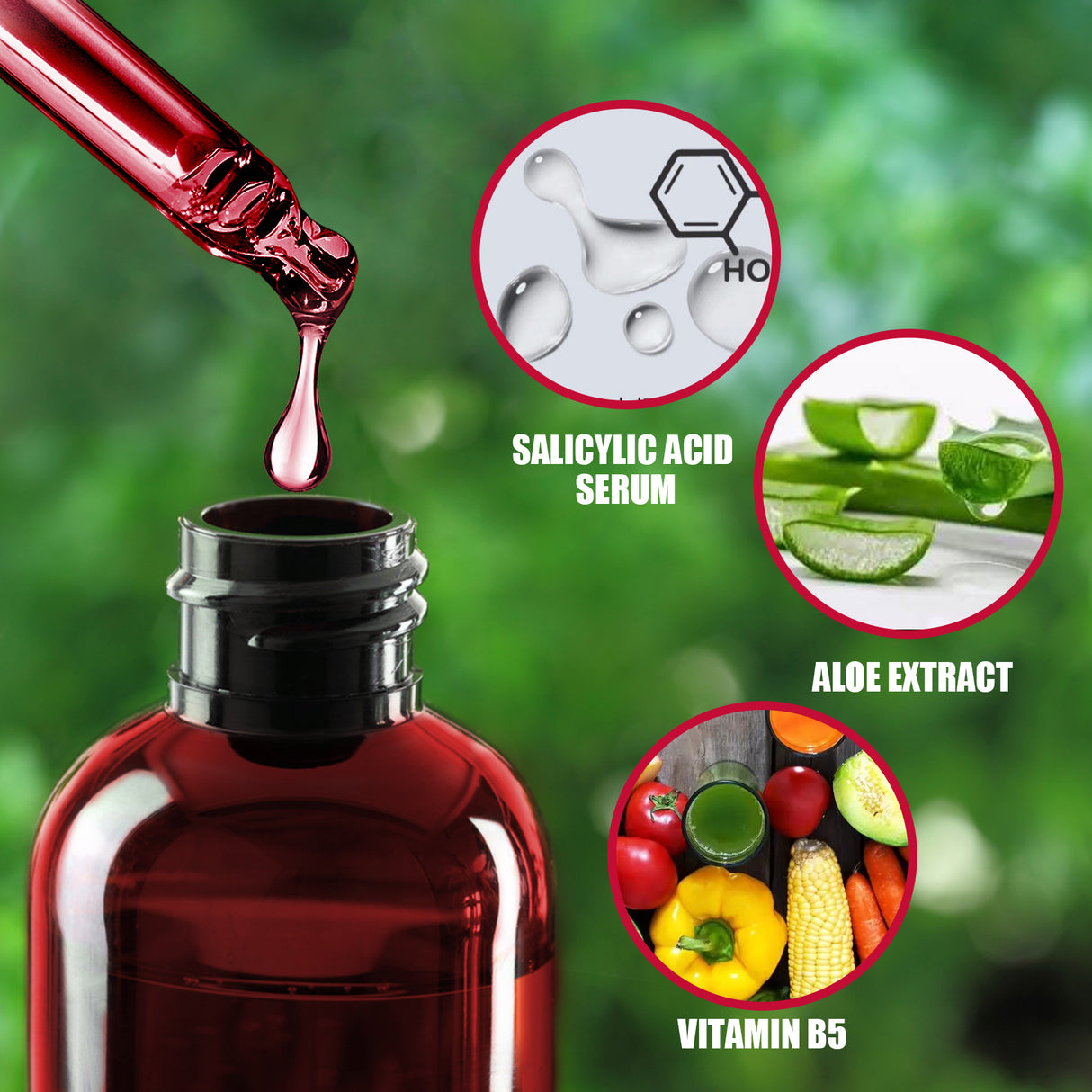 AHA30% + BHA 2% Fruit Acid Salicylic Acid Essence, Exfoliating Cleaning Blackheads Acne And Shrinking Pores Essence - V.I.P Digital Presence