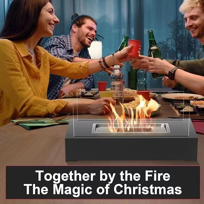 Desktop alcohol fireplace indoor metal fireplace rectangular portable real fire fireplace outdoor fireplace - V.I.P Digital Presence