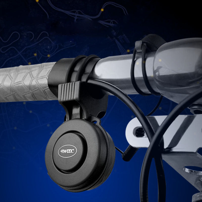 Timbre de bicicleta Twooc, bocina eléctrica para scooter, carga USB, equipo de ciclismo