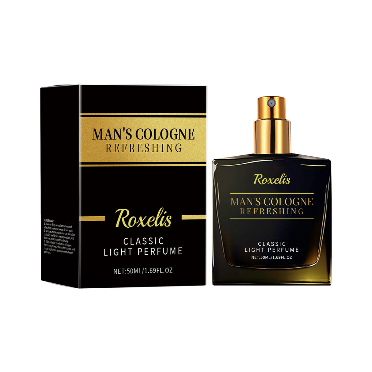 Men's Charm Cologne Rich Cologne Pheromones Exude Male Charm Niche Portable Cologne - V.I.P Digital Presence