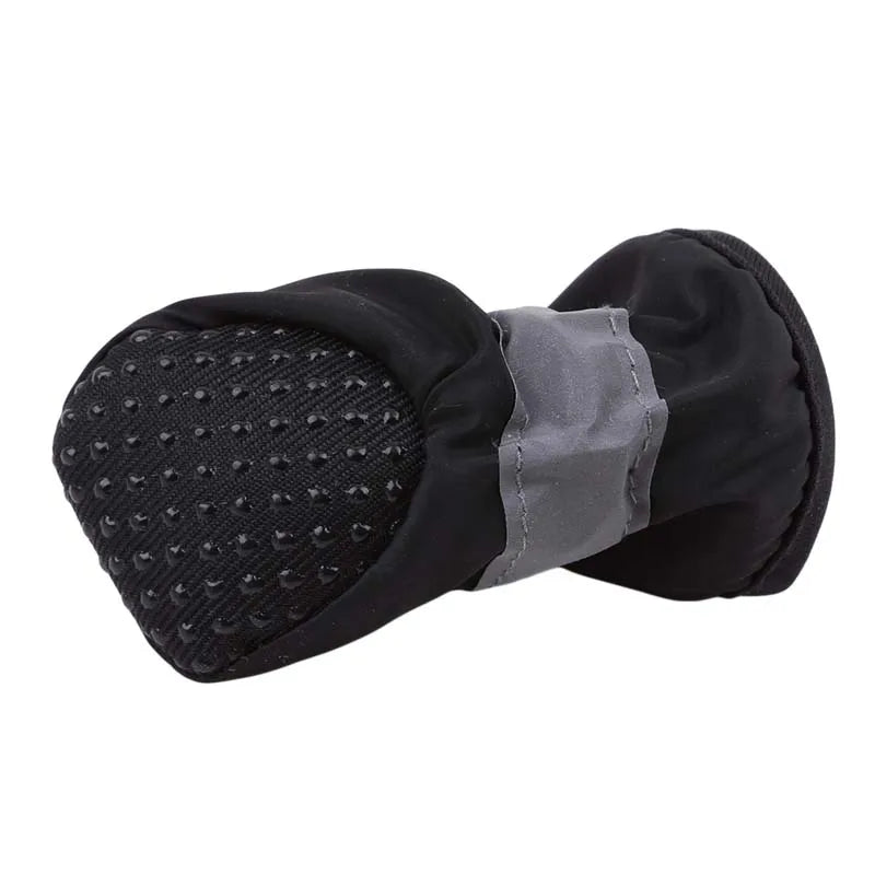New 4pcs Pet Dog Shoes Anti-slip Rain Snow Boot Thick Warm For Small Cats Dogs Puppy Dog Socks Booties - V.I.P Digital Presence