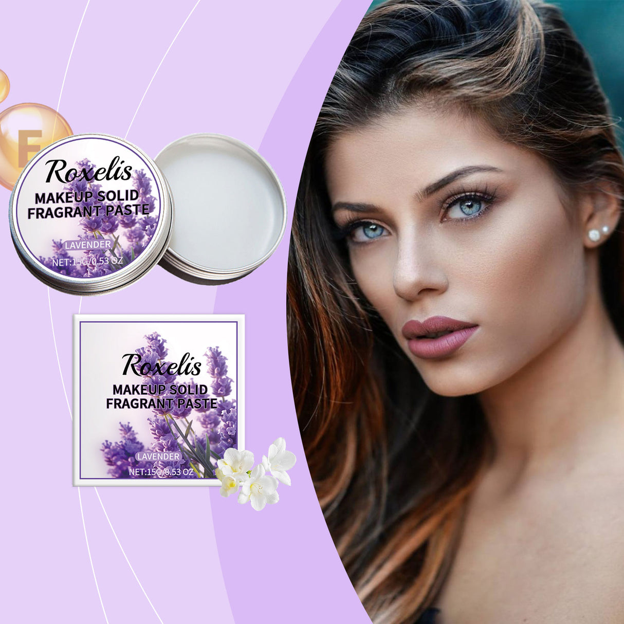 Solid Lavender Balm Natural Elegant Wrist Neck Long-Lasting Light Fragrance Refreshing Atmosphere Pocket Balm - V.I.P Digital Presence