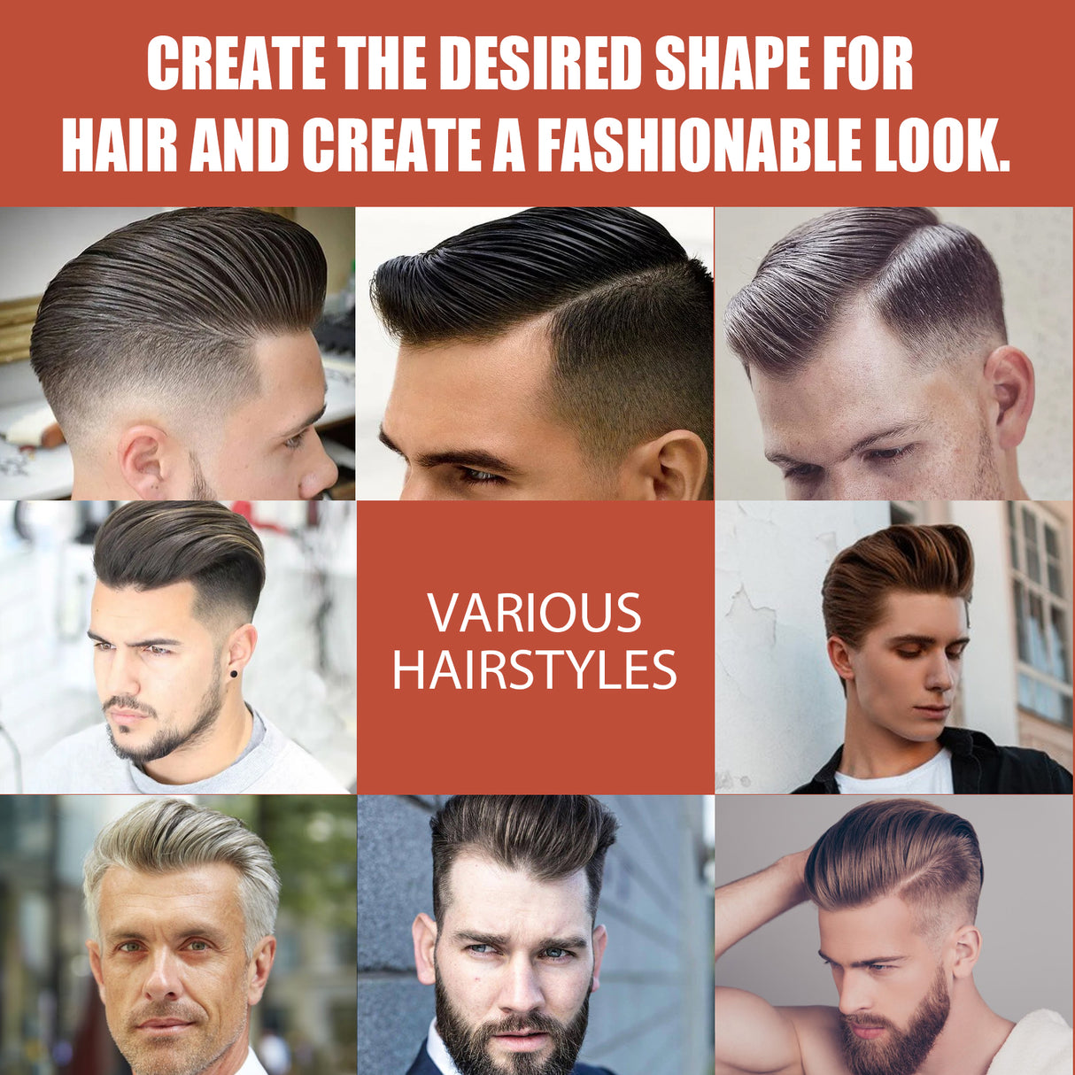 Styling And Care Hair Cream, Strong Hair Styling Moisturizing Shine Long-Lasting Styling Natural Volumizing Cream - V.I.P Digital Presence