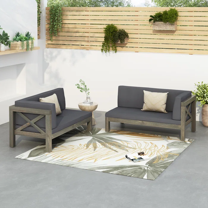 BRAVA X-BACK LEFT -RIGHT CORNER BENCH SET - V.I.P Digital Presence