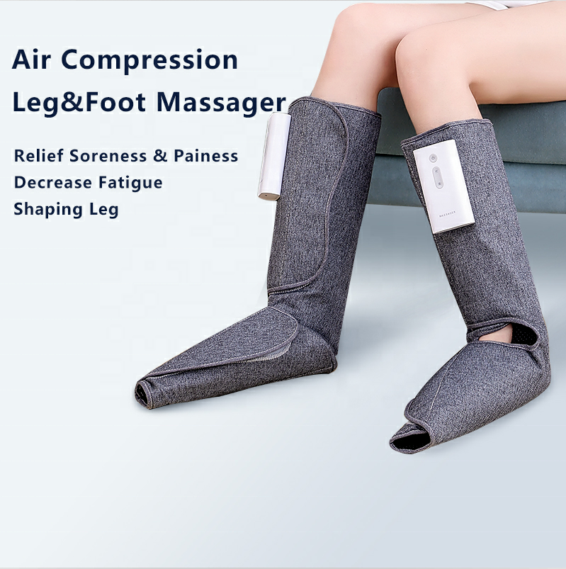 Electric air wave leg cover calf massager home automatic hot compress pressure leg massager leg slimming device - V.I.P Digital Presence