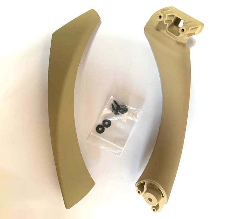 Car Inner Handle Interior Door Panel Pull Trim Cover Gray Beige Black left Right For BMW 3 series E90 E91 316 318 320 325 328 - V.I.P Digital Presence