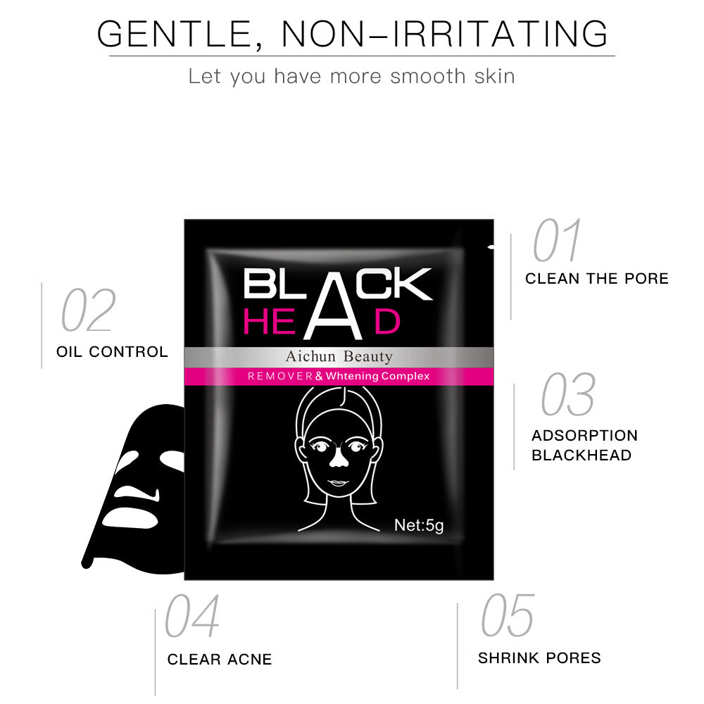 Tear And Pull Nose Stick Activated Charcoal 5ml Bag To Tear And Pull Blackheads Nose Patch - V.I.P Digital Presence