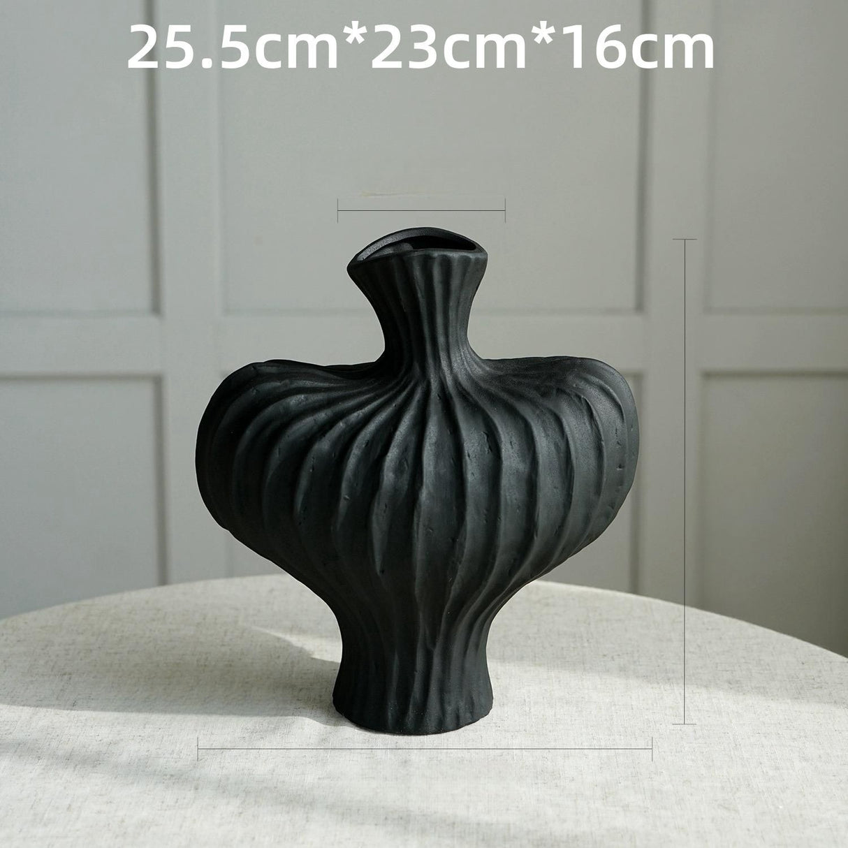Plastic art imitation ceramic vase high-end decoration for living room desktop decoration - V.I.P Digital Presence