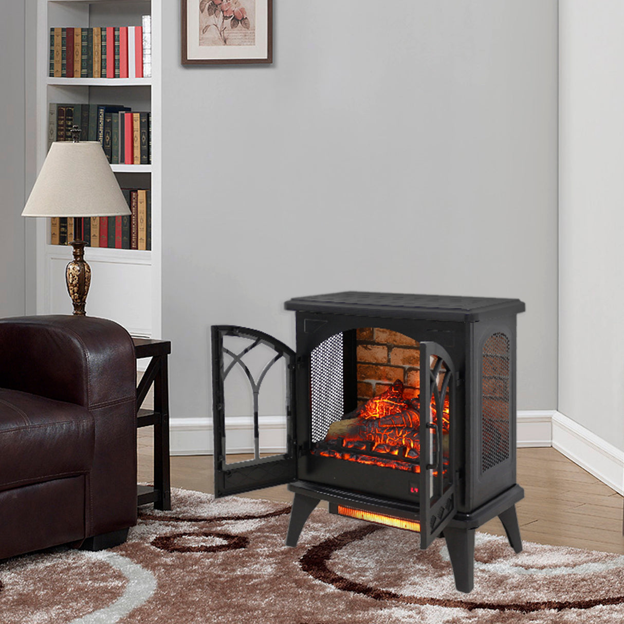 24 inch 3D Infrared Electric Stove with remote control - V.I.P Digital Presence