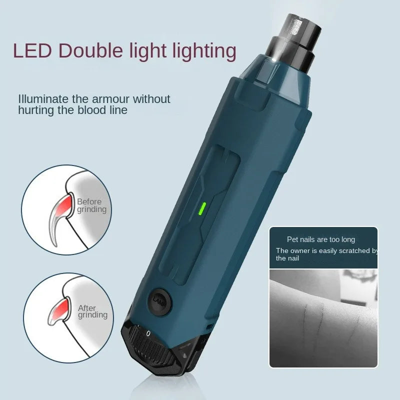 New Electric Nail Clippers for Dog Scissors for Pets Nail Grinder for Dogs Cats Grooming Trimmer Cutters Nail Mill Pet Products - V.I.P Digital Presence