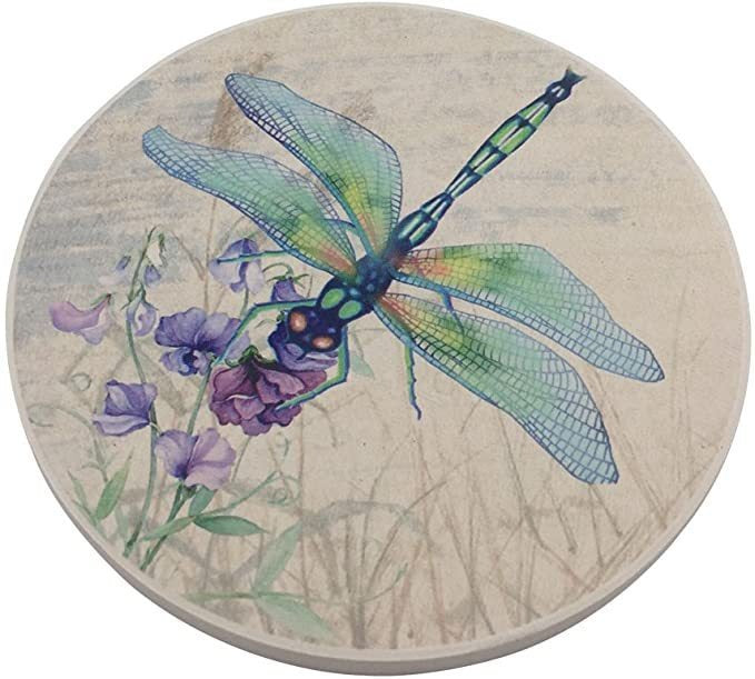 Hot selling circular ceramic meal mat, coaster printed with DIY pattern, heat insulation pad, anti slip pad - V.I.P Digital Presence