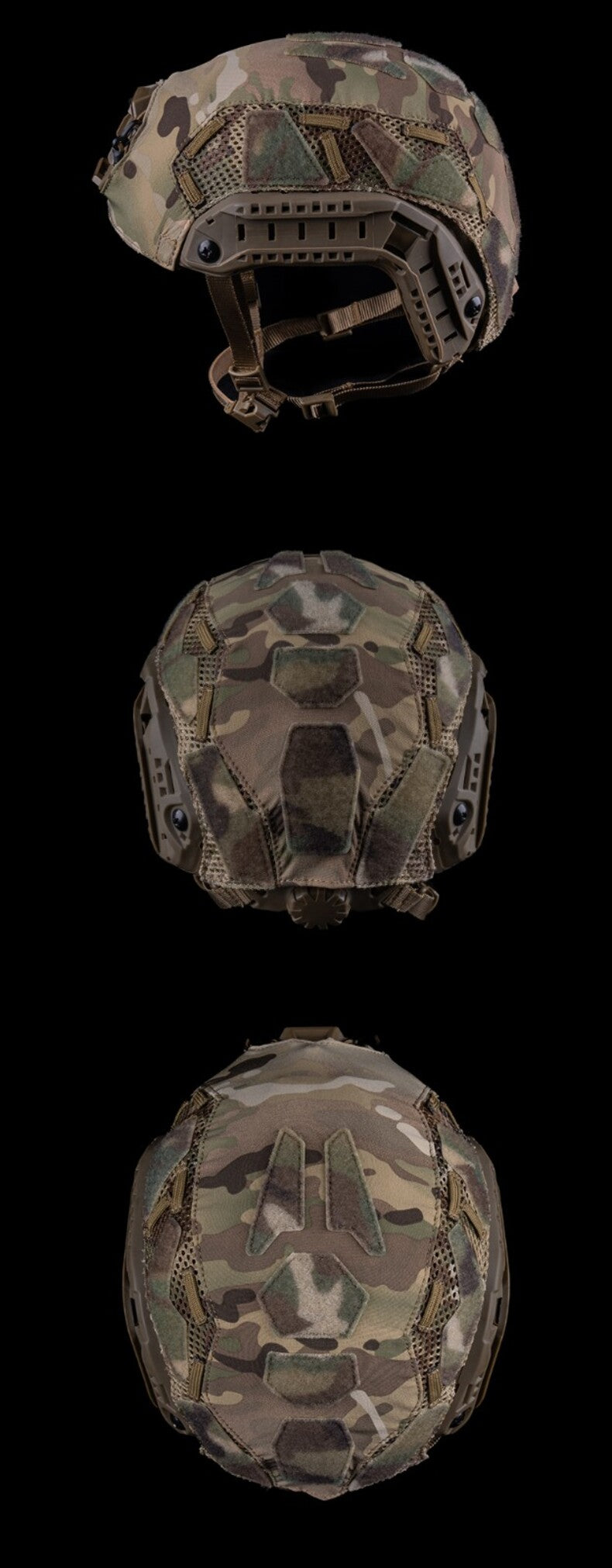 FAST SF Ultra-high Cut Camouflage Helmet Cover (Medium Size, M) - V.I.P Digital Presence