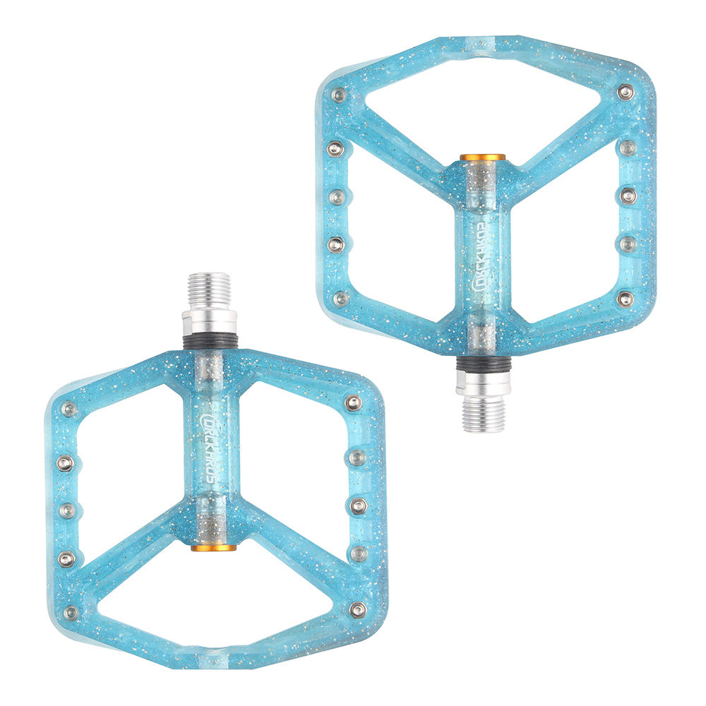 CNC Wide-faced PC Pedal Bicycle Pedal Road Mountain Bike Peilin Anti-Skid Pedal 2 Bearing Pedal - V.I.P Digital Presence
