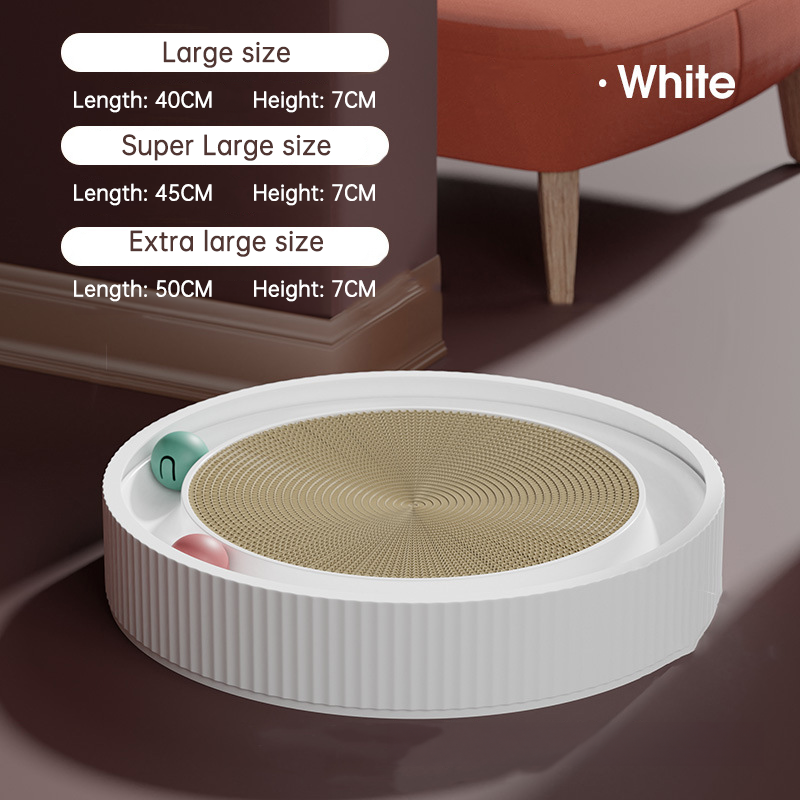 Multi Function Round Cat Scratching Board with Ball Toy Cat Scratcher Funny Sharpen Nails Scraper Can Replace Nest for Cats - V.I.P Digital Presence