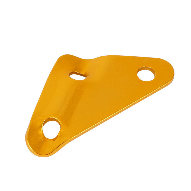 Aluminum Alloy Anti-Slip Buckle Outdoor Wind Rope Buckle Umbrella Rope Buckle Tent Canopy Adjustment Pull Rope Accessories Triangle Buckle