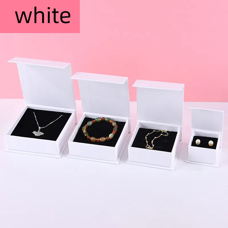 Flip up box jewelry packaging earrings rings necklaces storage gift boxes bracelets earrings paper boxes - V.I.P Digital Presence