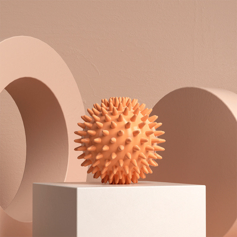 Durable sport massage ball. Spiky design for myofascial release, deep - tissue work, trigger points, muscle recovery & pain reli - V.I.P Digital Presence