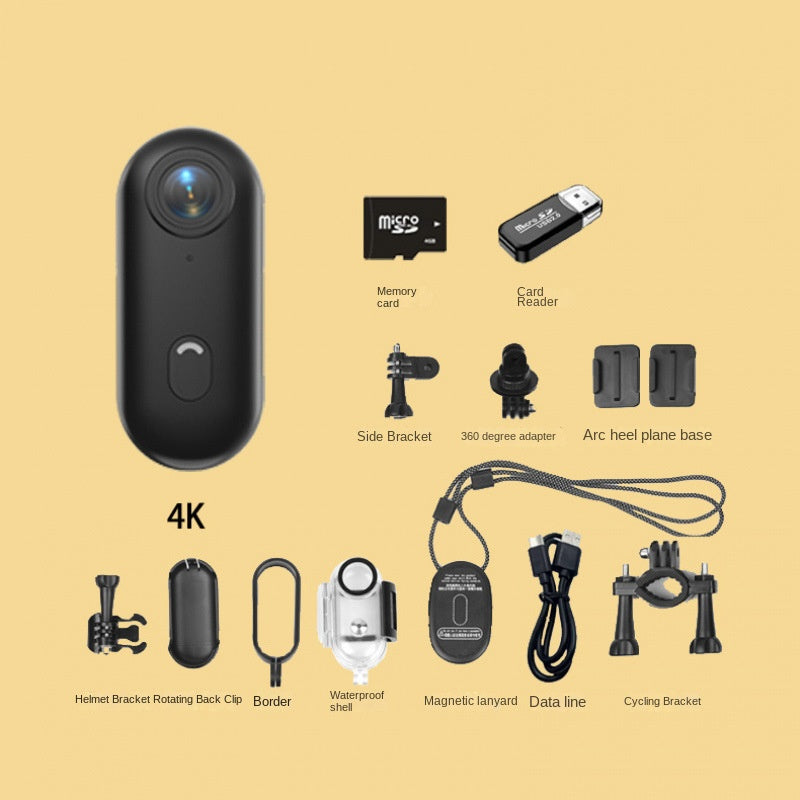 Thumb Bike Camera Magnetic Back Clip Sports Camera Thumb Recorder Pet - V.I.P Digital Presence