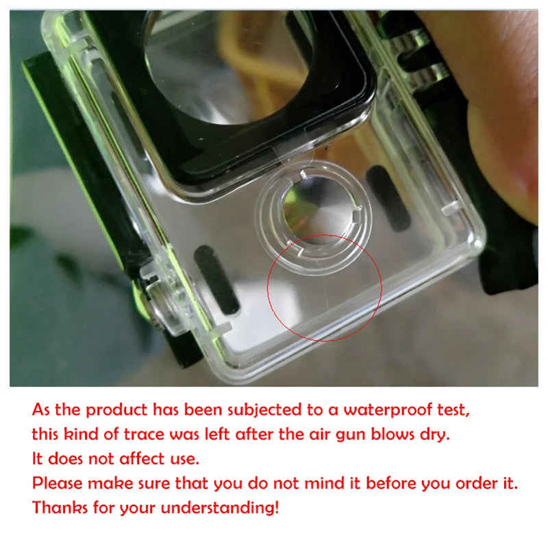 45M Underwater Diving Waterproof Case for Xiaomi Yi Sports Waterproof Box for Xiaomi yi Action camera Protective