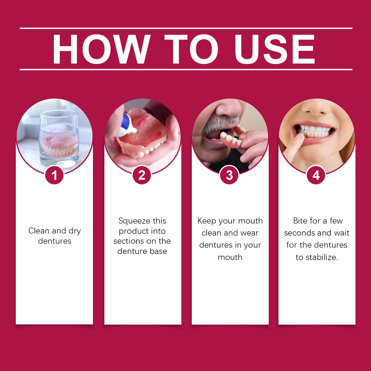 Denture Fixing Adhesive - V.I.P Digital Presence