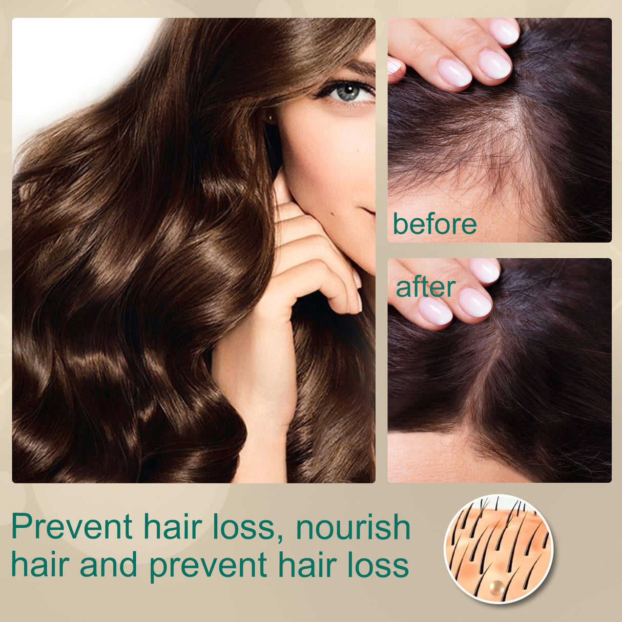 Ginger Hair Care Cream Nourishing, Soft, Nourishing And Repairing Dry Scalp Massage Cream - V.I.P Digital Presence