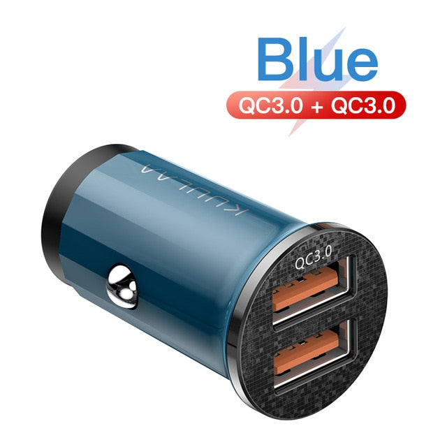KUULAA Quick Charge 4.0 48W QC PD 3.0 Car Charger for Samsung S10 9 Fast Car Charging for Xiaomi iPhone Mobile Phone USB Charger - V.I.P Digital Presence