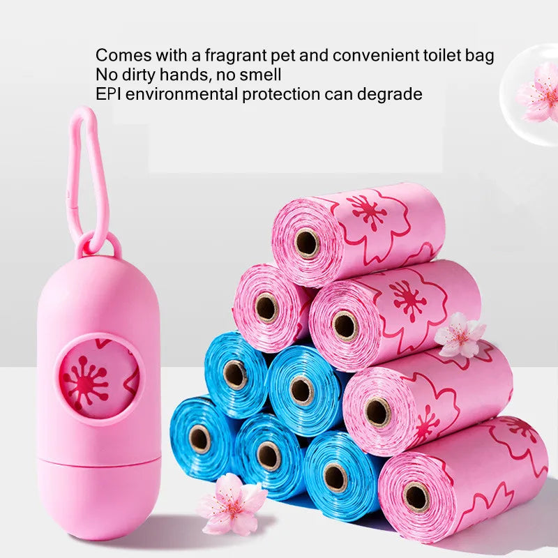 Biodegradable Pet Dog Poop Bags with Printing Outdoor Cleaning Poop Bag Pets Supplies for Dog Garbage Bag - V.I.P Digital Presence