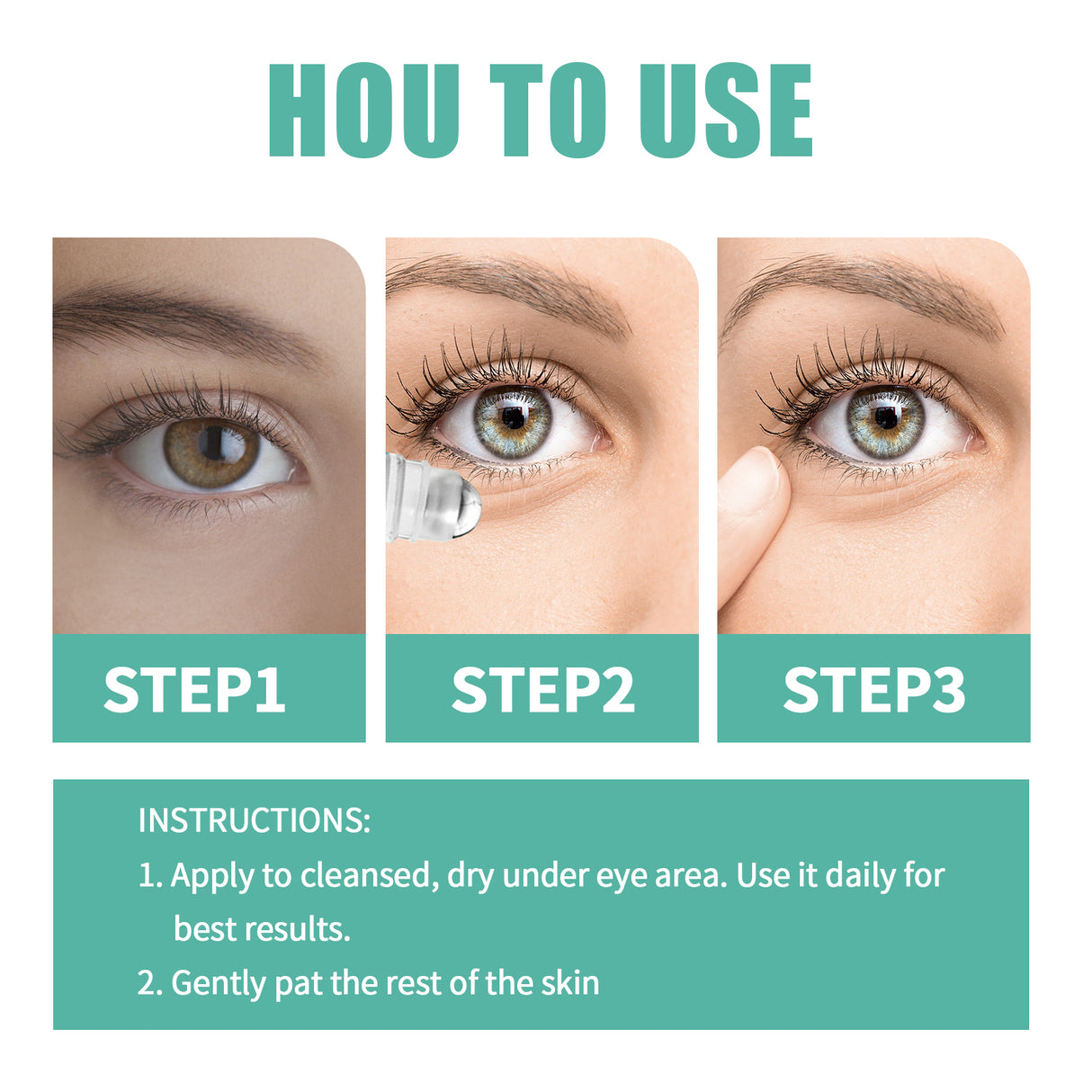 Vision Enhance Roller, Relax Eye Vision Relieve Dry Eye Fatigue Care Massage Roller - V.I.P Digital Presence