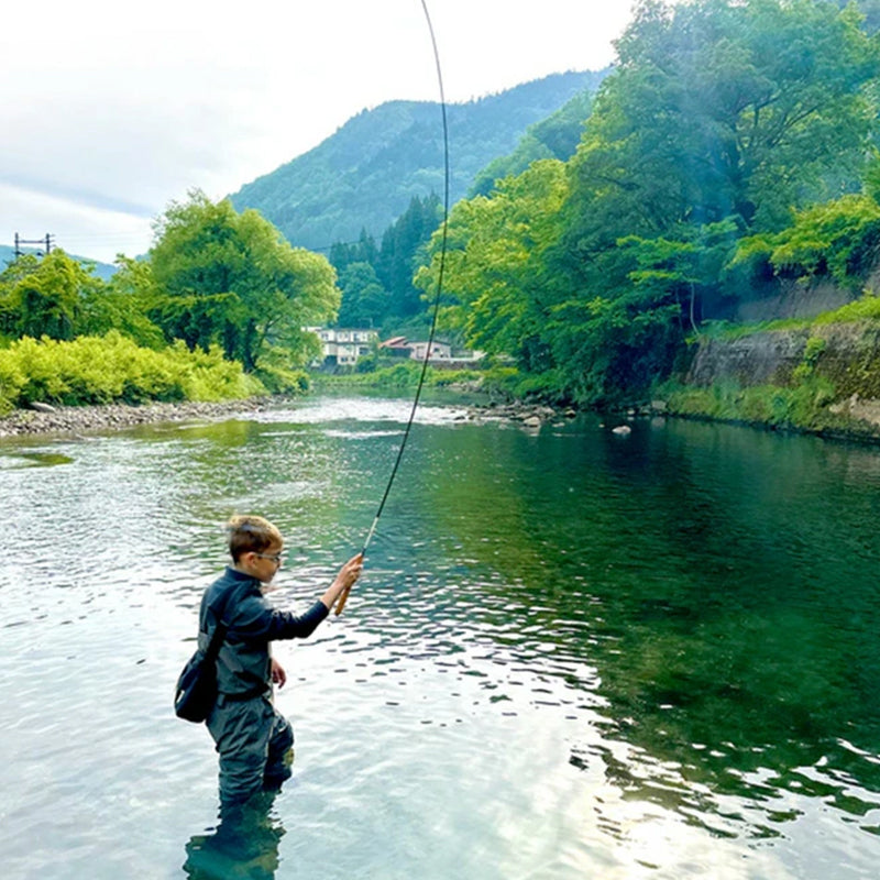 26cm ultra-short portable telescopic fishing rod, carbon fiber material, micro guide rings, ultra-light and durable. - V.I.P Digital Presence