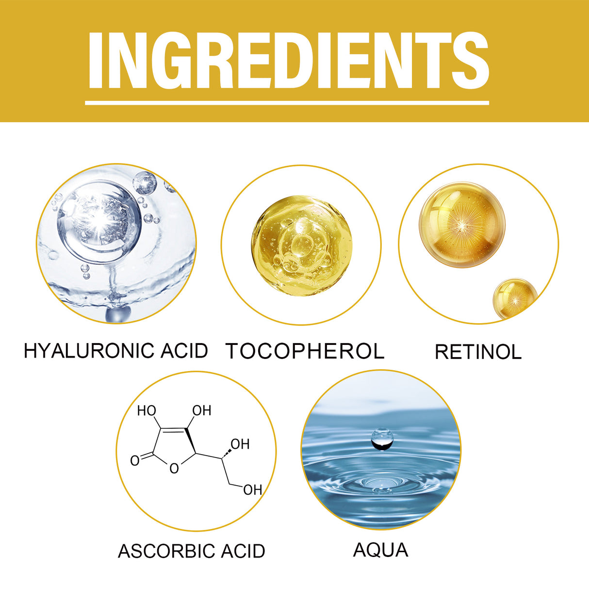 Suero antiarrugas con retinol: reduce las arrugas y líneas de expresión faciales con una esencia antiedad hidratante y reafirmante.
