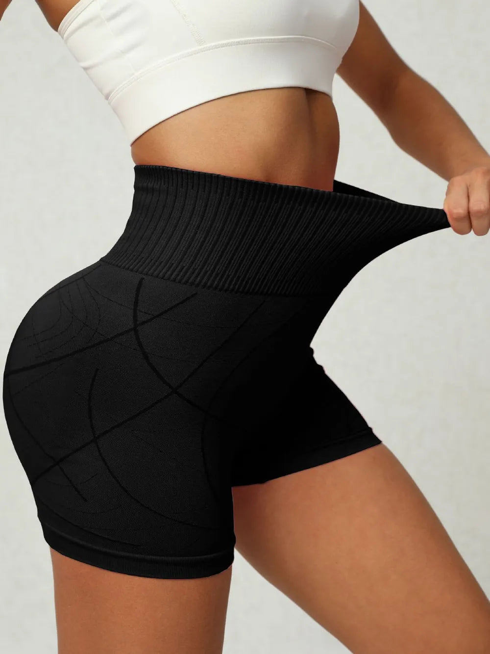 High Waist Active Shorts - V.I.P Digital Presence