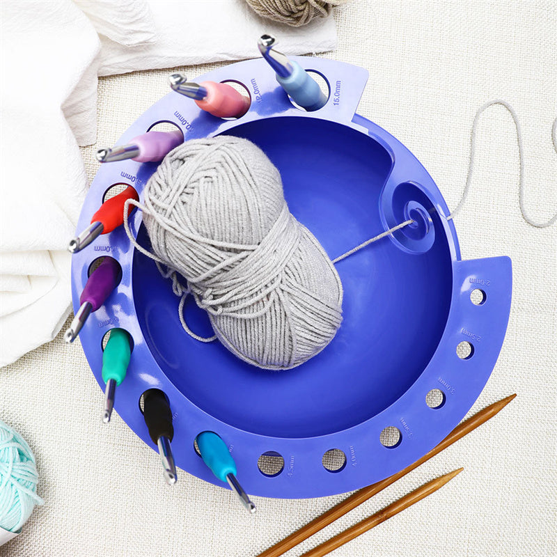 Wool Bowl Insertable Crochet Storage Bowl - V.I.P Digital Presence