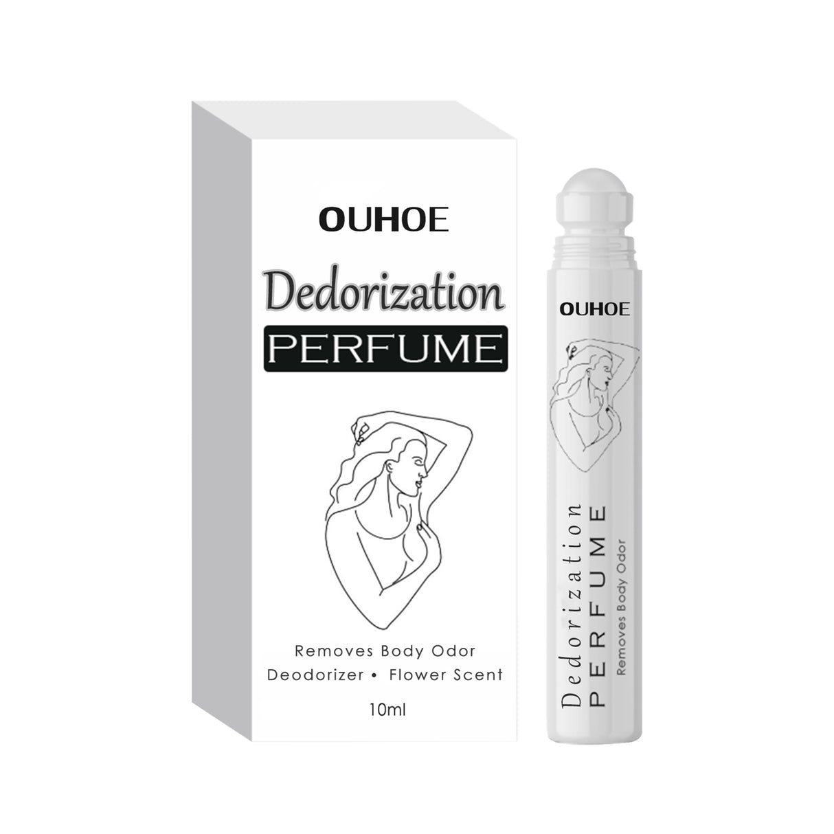 Deodorant Roll-On Perfume, Relives Underarm Body Odor Refreshing Anti-Perspirant Natural Fragrance Portable Perfume - V.I.P Digital Presence