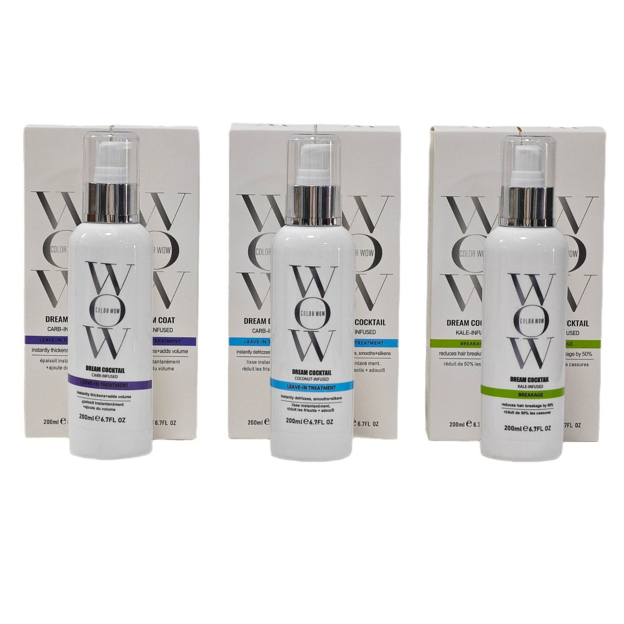 Colorn Wow Wash Free Dream Cocktail Hair Cream 516B 515B 514B Hair Conditioner - V.I.P Digital Presence