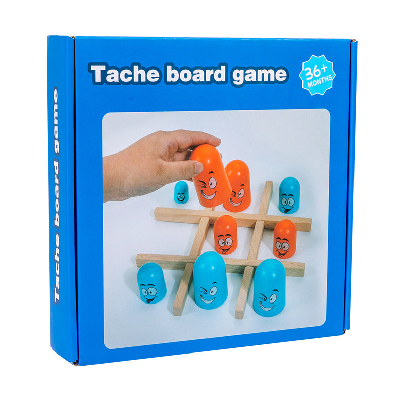Preschool board game nesting doll face changing cross chess training intelligence parent-child interactive puzzle toy - V.I.P Digital Presence