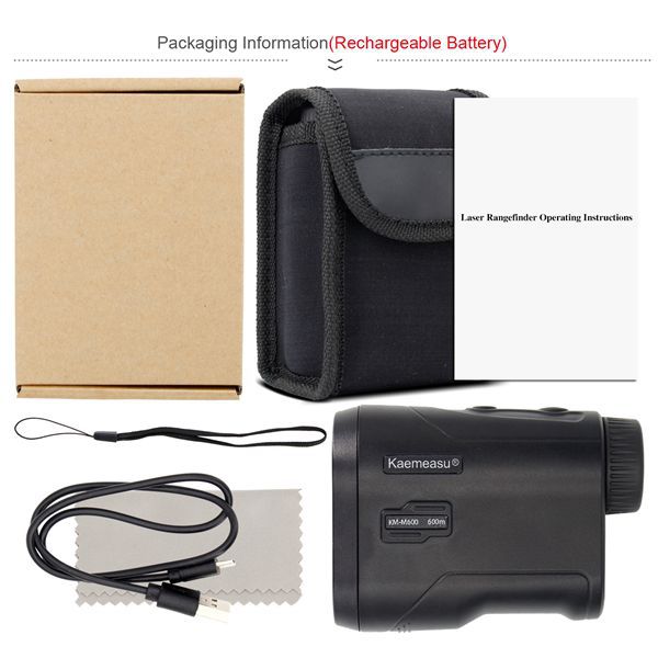 KM-M600 Laser Rangefinder High Precision Outdoor Handheld Golf Electronic Ruler Multifunctional Telescope - V.I.P Digital Presence