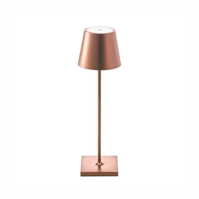 Nordic charging iron art high footed cup table lamp, bedroom bedside touch creative small night light, modern and simple living room night light - V.I.P Digital Presence