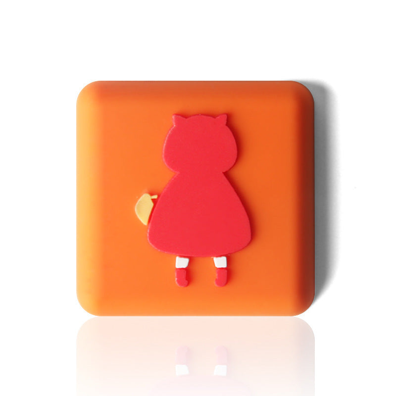 Original Cartoon Silicon Door Bumper Pad Thickened Wall Door Handle Protection Pad Table Corner Door Rear Buffer Mute Shockproof - V.I.P Digital Presence