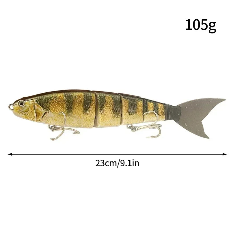 Swimbait Balam 23cm Lure Madness Giant Bait Balam Lure for Big Bait Bass Catfish Hard Lures Giant Baits Big Pike Jointed Lures - V.I.P Digital Presence