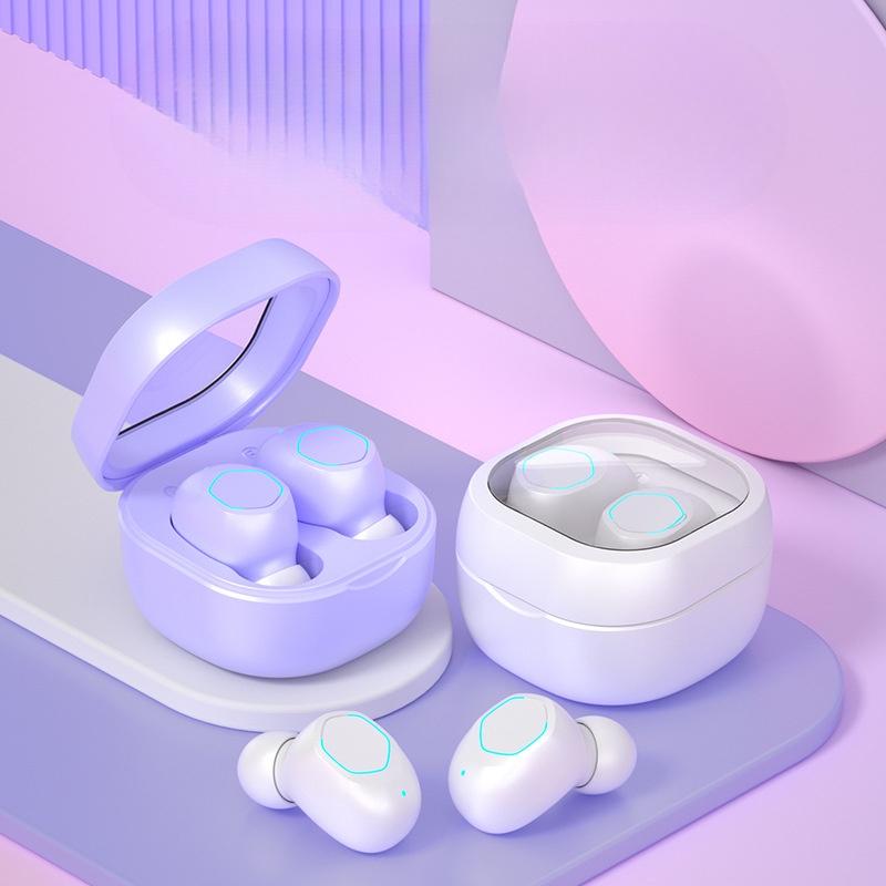 M21 Wireless Bluetooth Earphones 5.3 Mini High Beauty Translucent Bluetooth Earphones - V.I.P Digital Presence