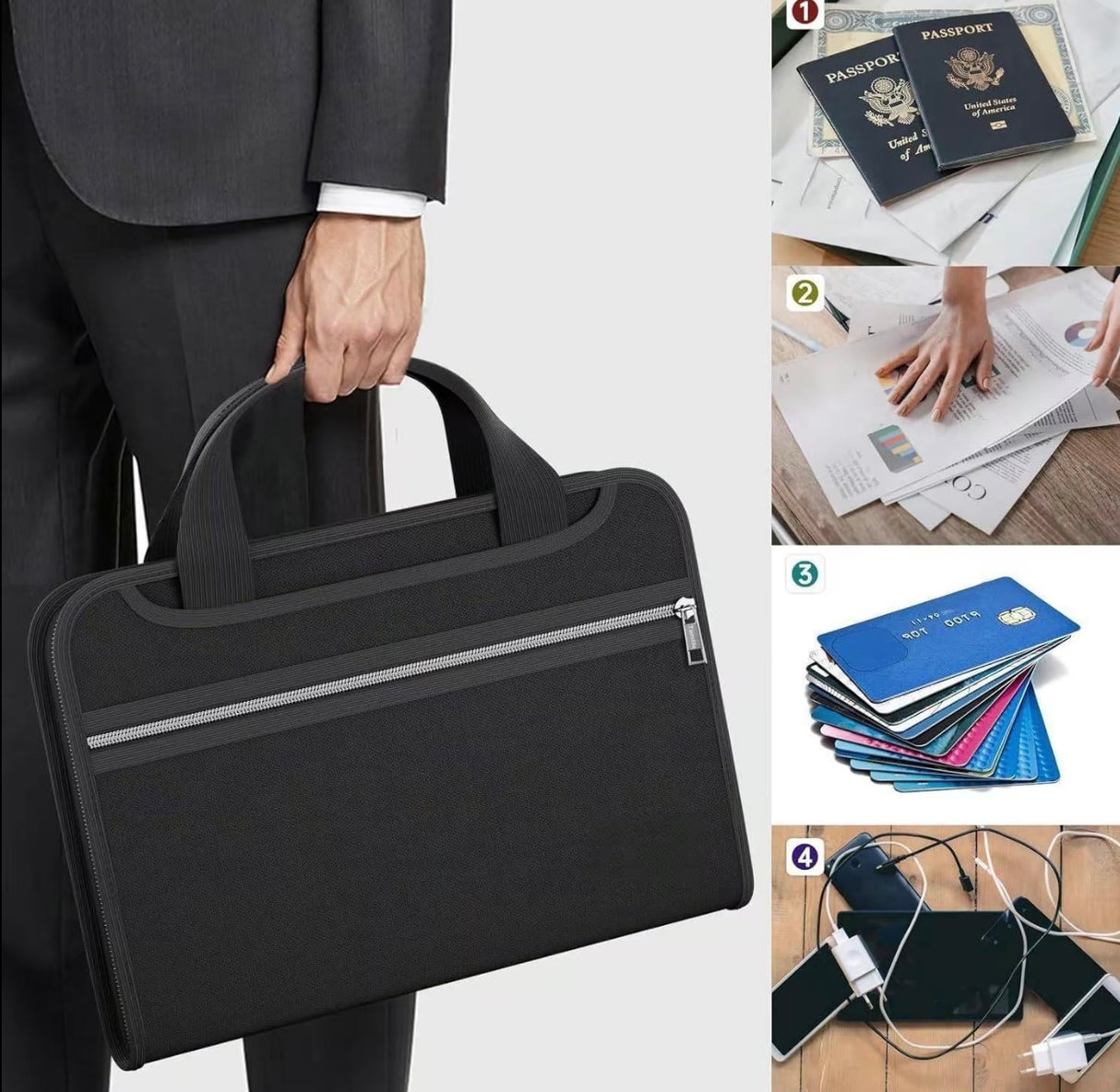 FireSafe Document Bag