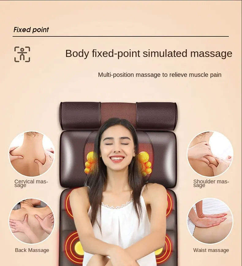 Remote Control Car Electric Portable Back Massage Cushion Pillow Shiatsu Neck And Back Massager Cushion With Heat - V.I.P Digital Presence