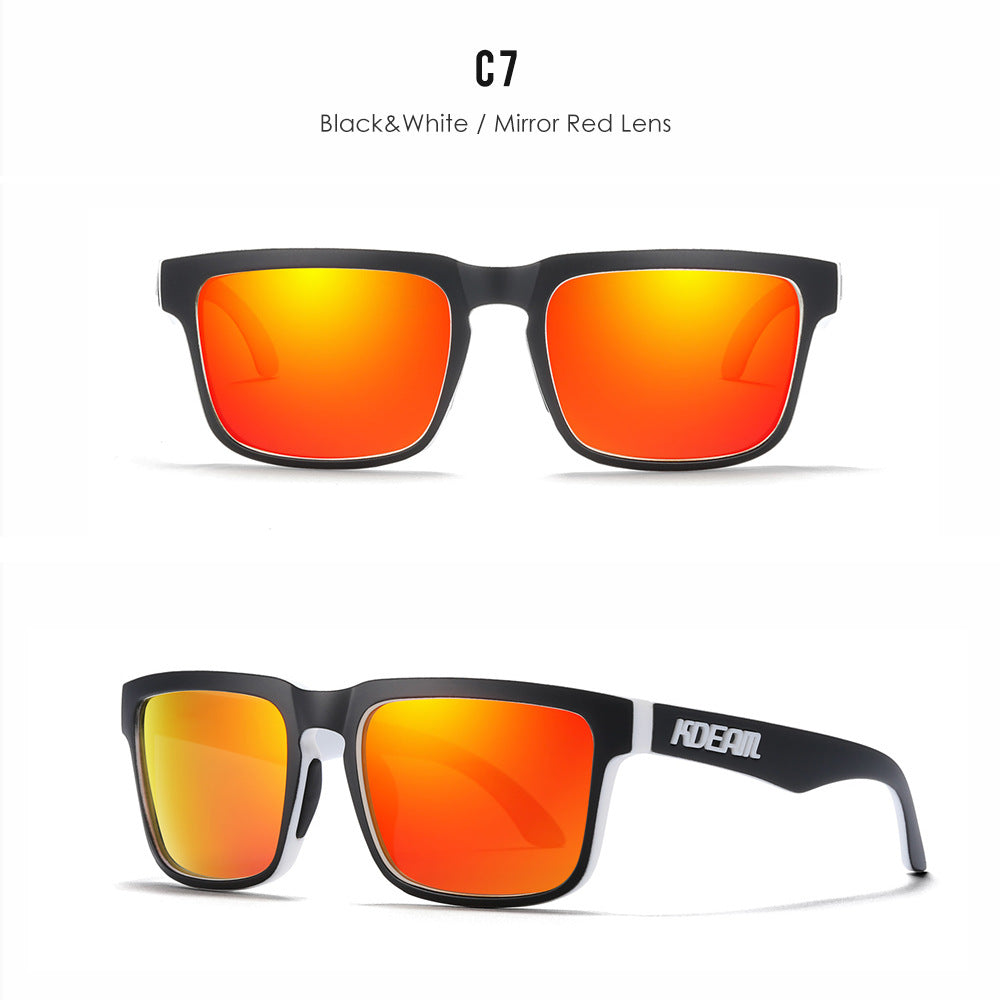 Classic polarized sunglasses for men and women ultra light driving glasses colorful real film sunglasses - V.I.P Digital Presence