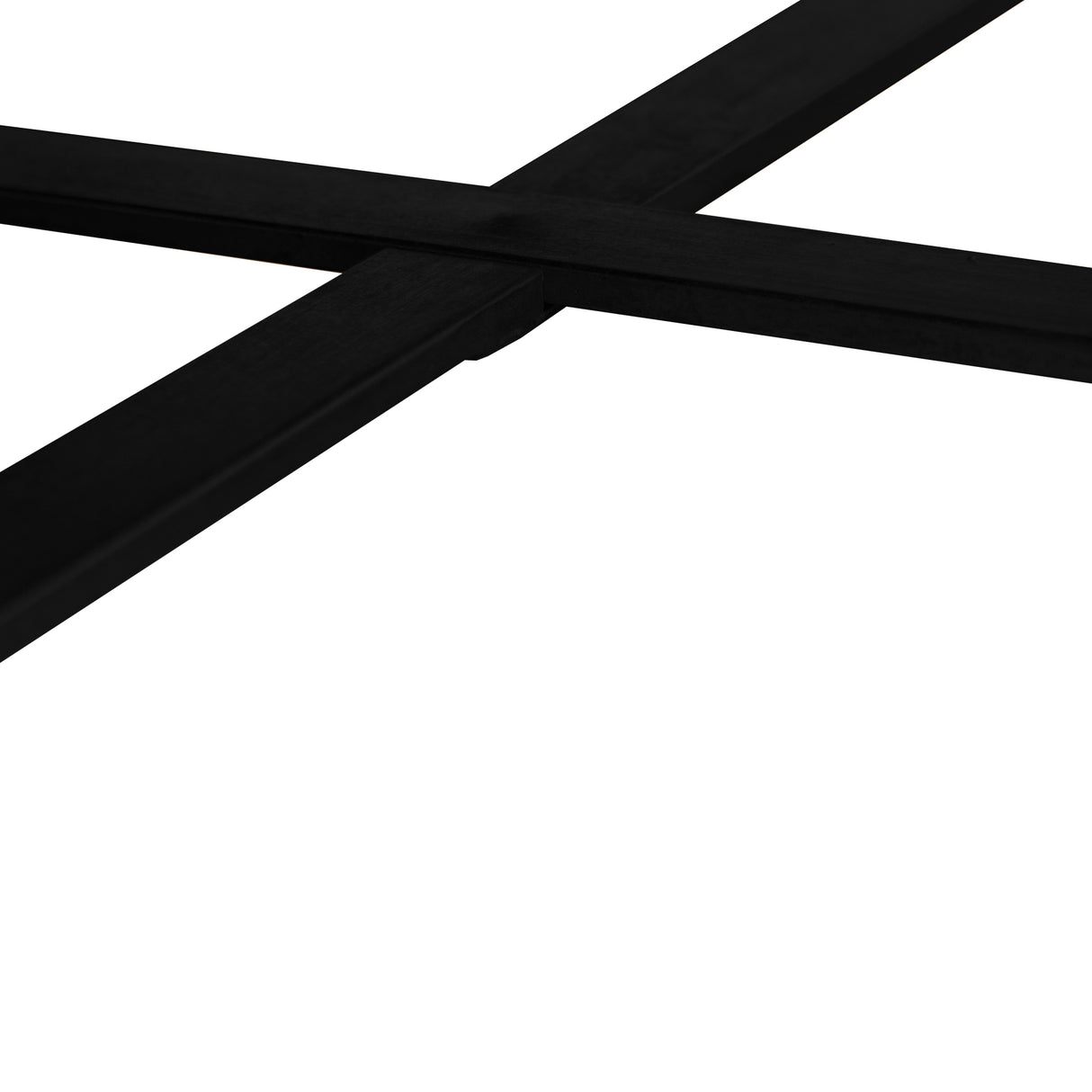 31.29"Modern Retro Splicing Round Coffee Table Fir Wood Table Top with Cross Legs Metal Base(Same SKU:W757123560)