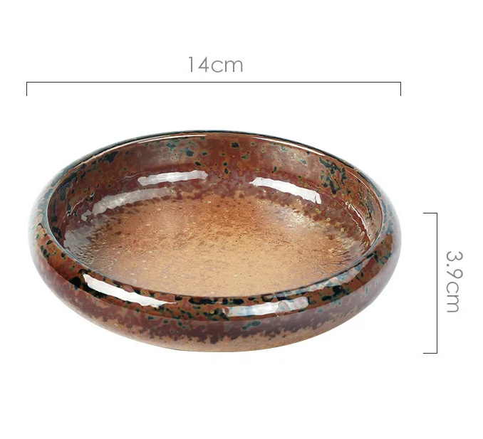 Creative retro ceramic plates plates dishes sushi plates tableware snack plates - V.I.P Digital Presence