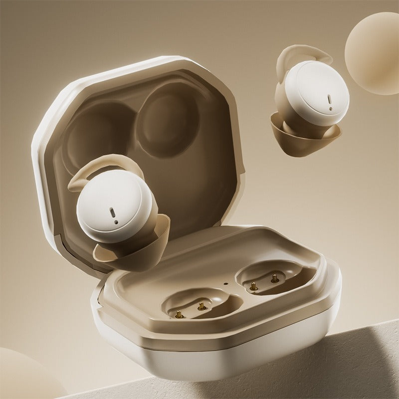The new mini sleep bluetooth headset does not press the ear invisible ultra small in ear wireless side sleeping headset - V.I.P Digital Presence