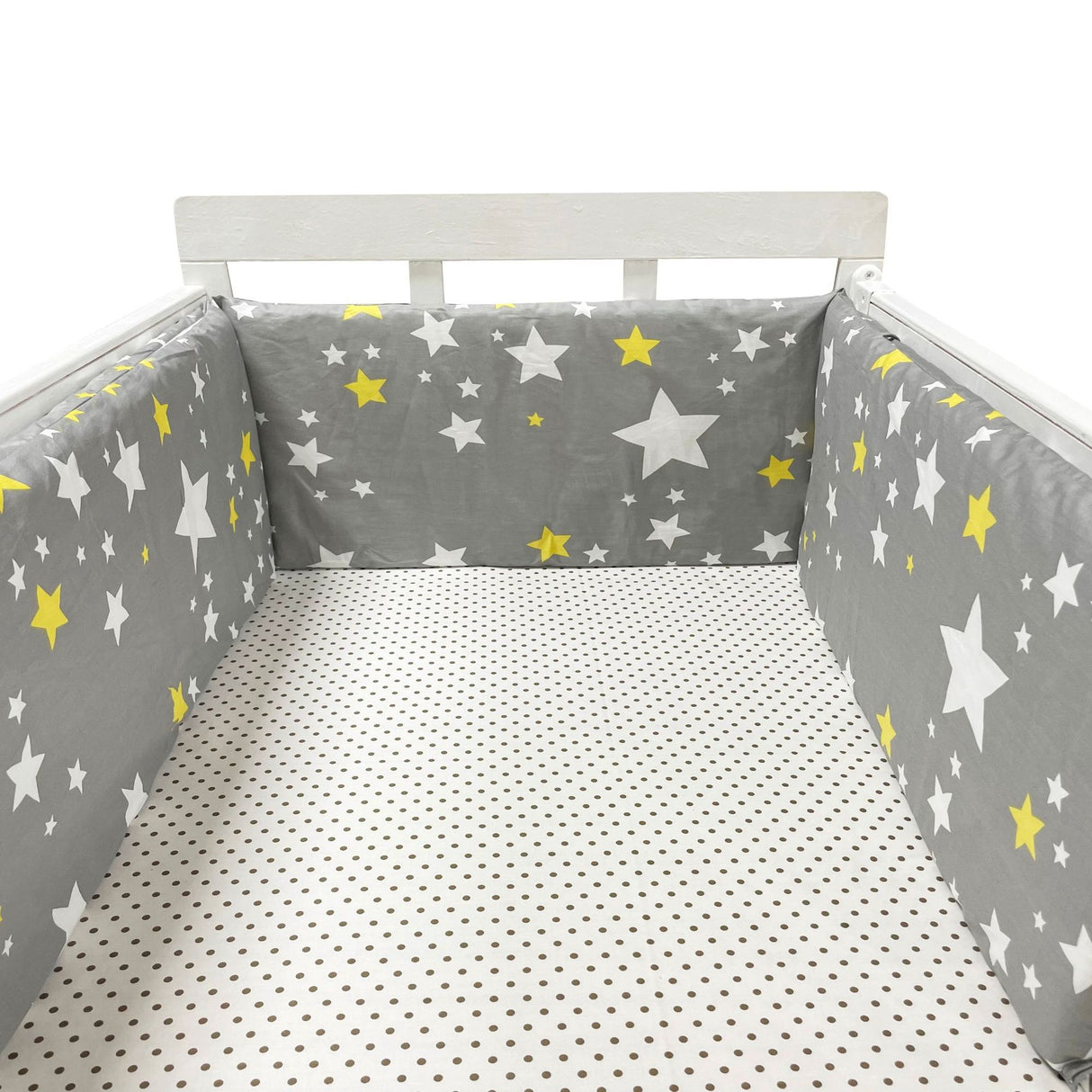 Valla de cama para bebés Four Seasons Valla de cama de algodón anticaída para bebés y niños Valla protectora de cama de algodón para bebés