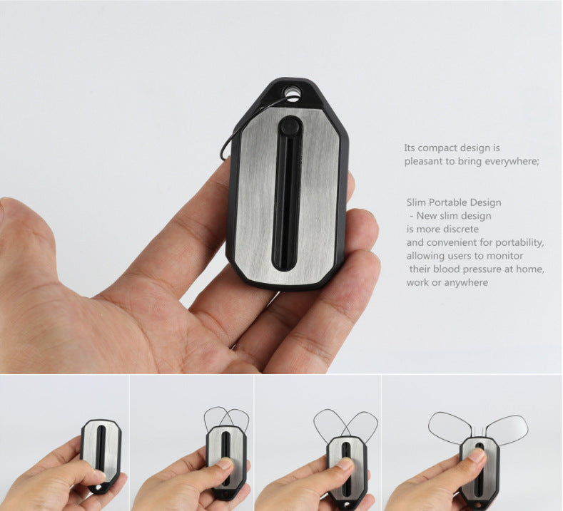 Nose clip presbyopic glasses keychain ultra lightweight carrying elderly glasses wallet glasses reading glasses - V.I.P Digital Presence