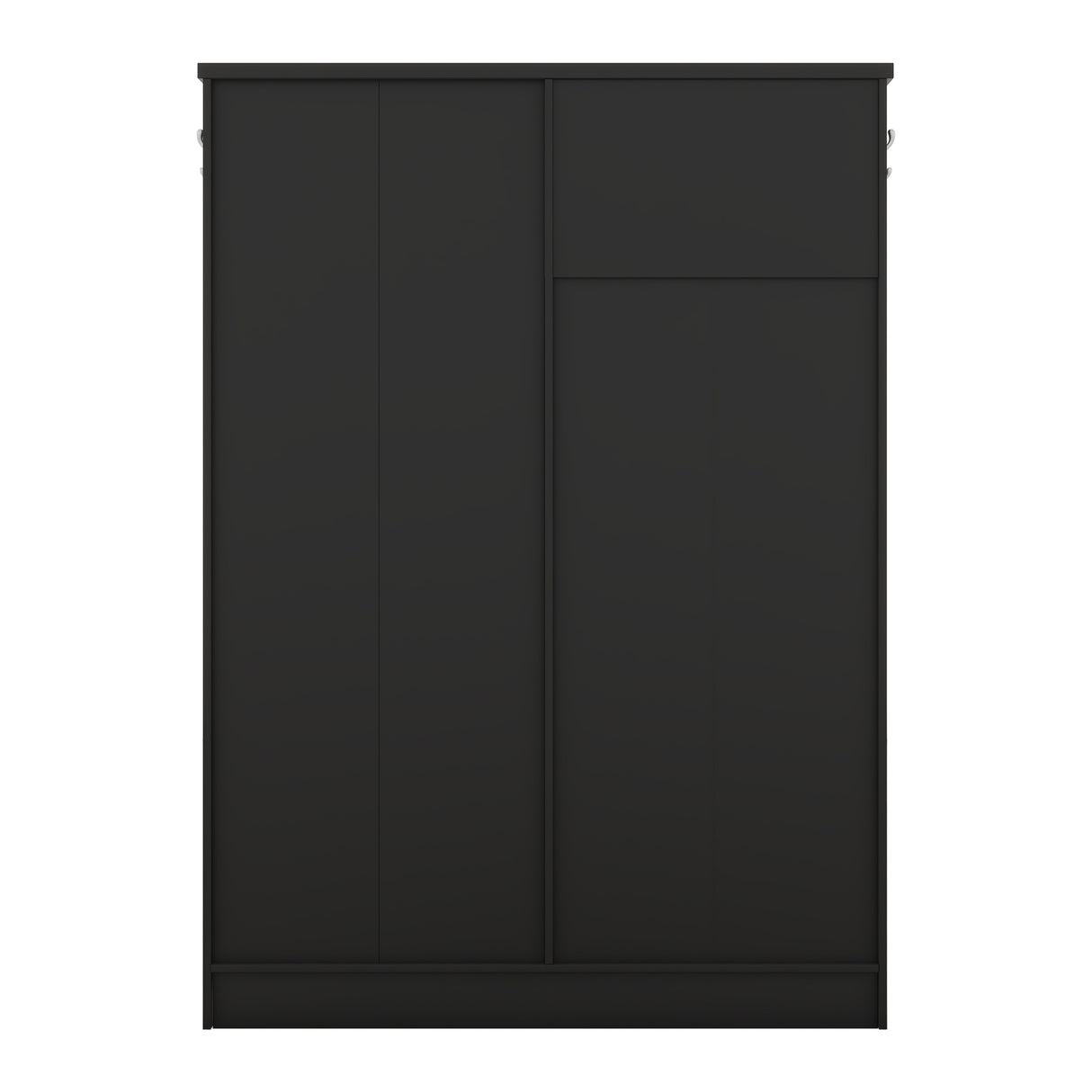 Multi-functional Hall Tree with Storage Shelves Drawers and Cabinet, Elegant Hallway Shoe Cabinet with Bench Modern Black - V.I.P Digital Presence