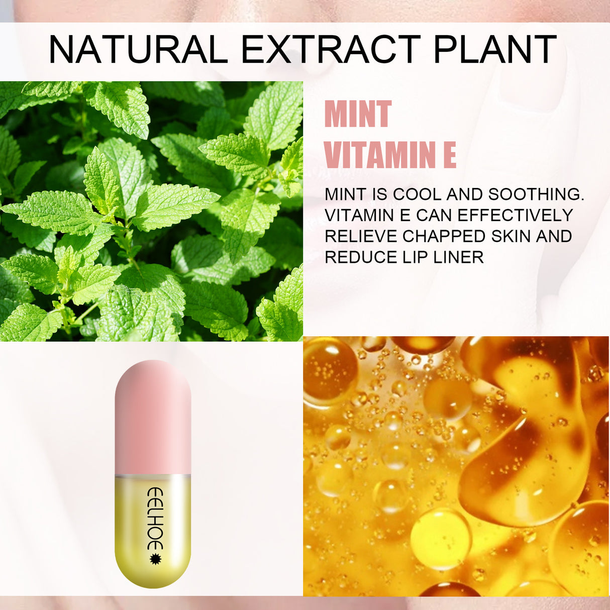 Day And Night Lip Moisturizing Capsule, Hydrates Increases Lip Elasticity And Volumizes Lip Duller Lip Plump Lip Liquid - V.I.P Digital Presence